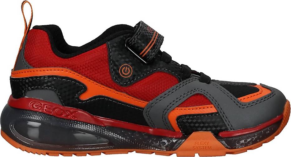 Geox Sneaker in 16065401 schwarz/rot - bestellen