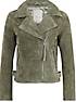Goosecraft Bikerjacke mit Reverskragen