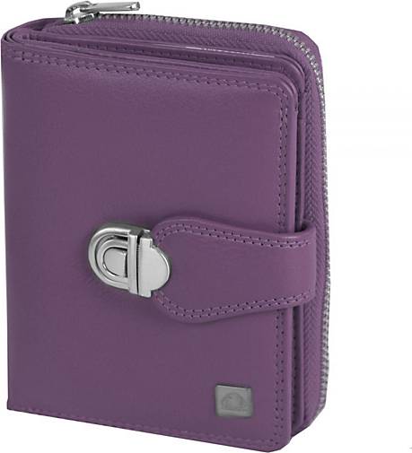 Greenburry Spongy Geldbörse Leder 9 cm