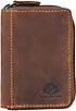 Greenburry Vintage Kreditkartenetui RFID Leder 7,5 cm
