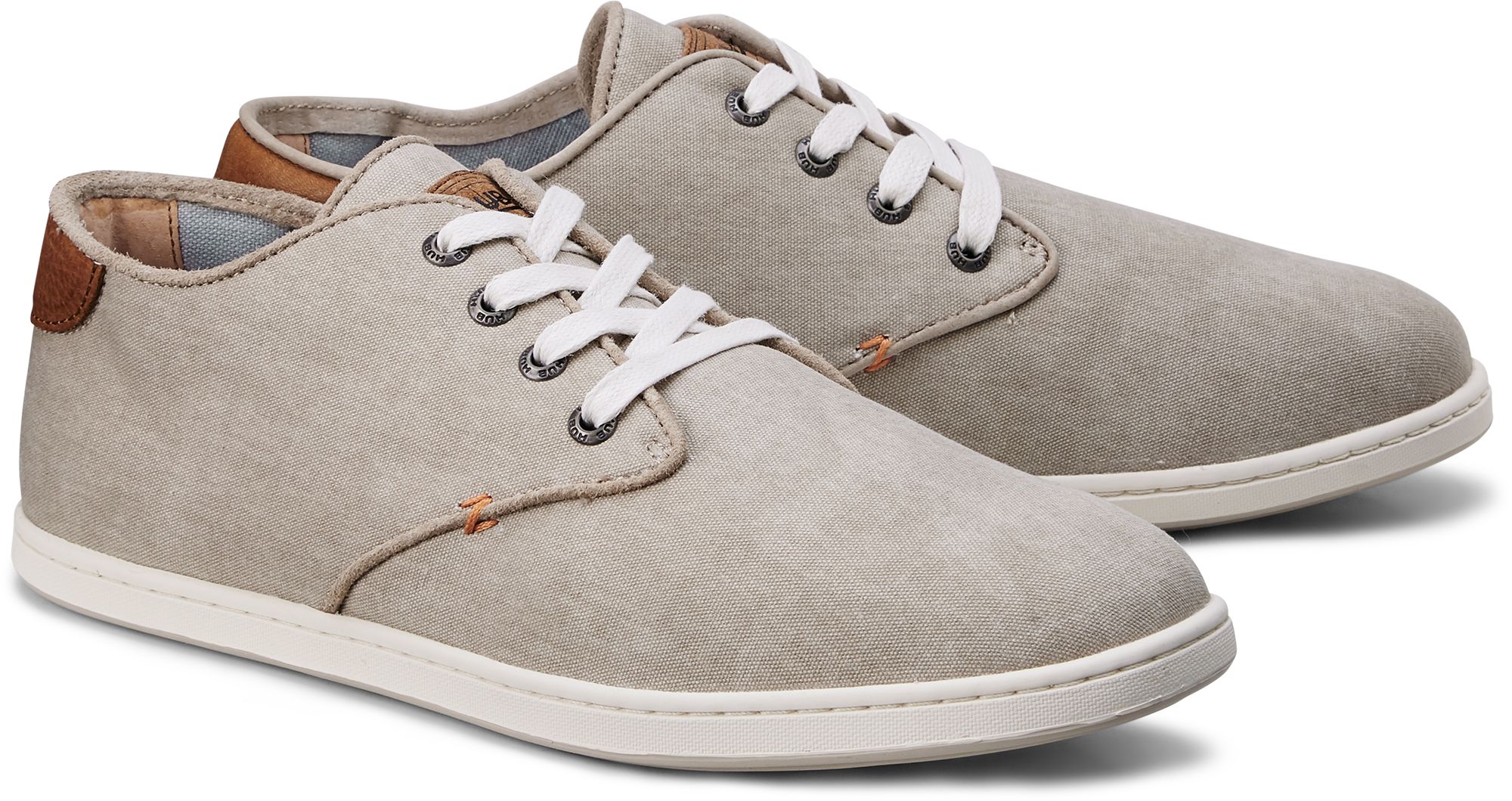 Sneaker CHUCKER von HUB in beige für Herren. Gr. 40,41,42,43,44,45,46,47