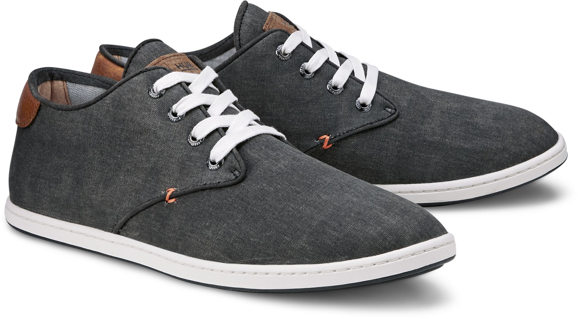 Sneaker CHUCKER von HUB in schwarz für Herren. Gr. 41,42,43,44,45