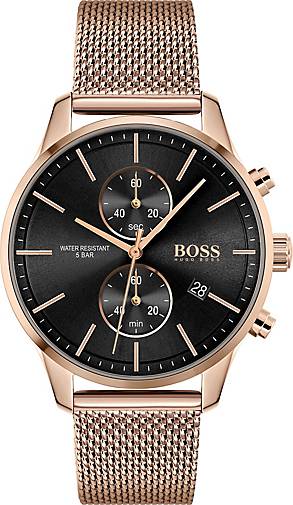 Hugo boss chronograph 2025 rose gold