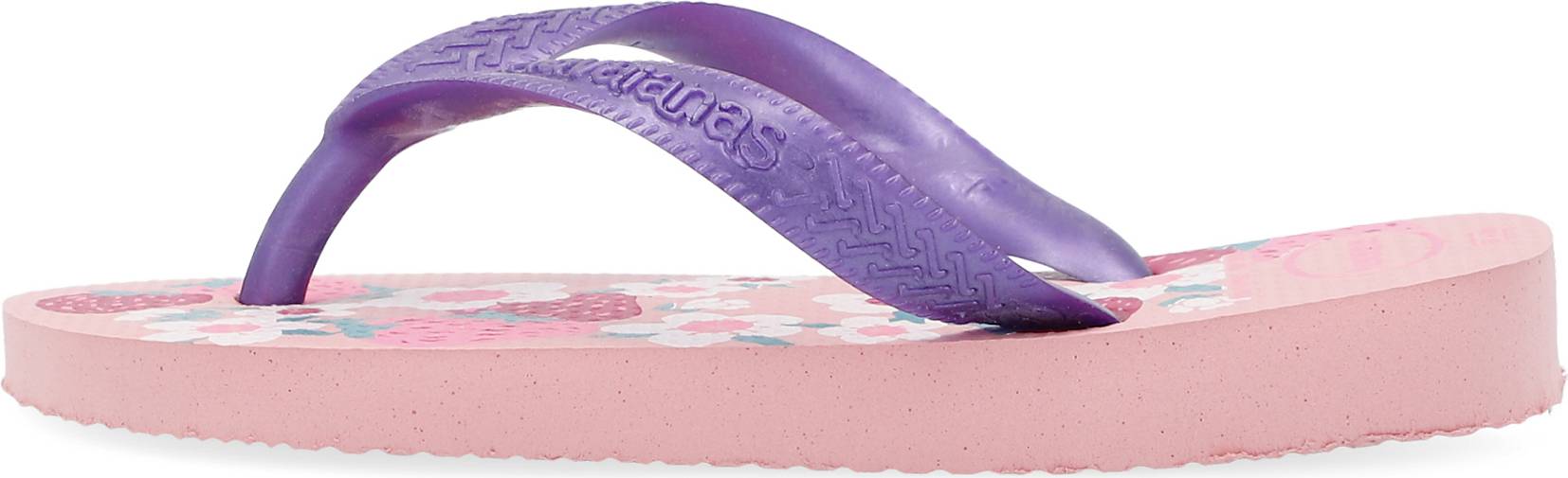 Havaianas Gummi Zehentrenner in Pink Damen Schuhe Flache Schuhe Zehentrenner und Badelatschen 