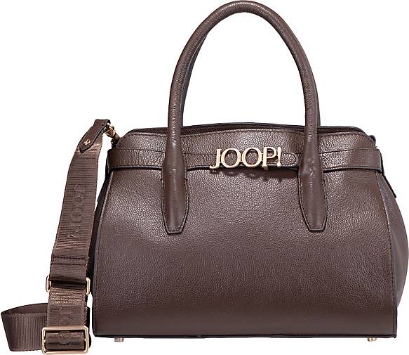 JOOP! Kosmetiktasche in dunkelbraun/ braun