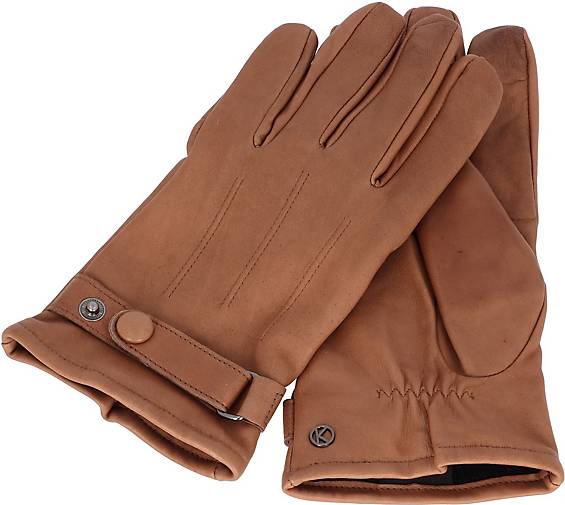 KESSLER Gordon Handschuhe Leder in mittelbraun bestellen - 28022403 | Handschuhe