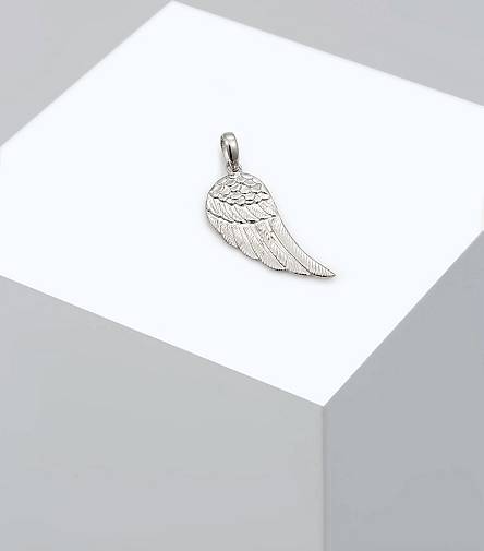 KUZZOI Anhänger Herren Kettenanhänger Flügel 925 Sterling Silber in silber  bestellen - 96579901