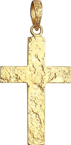 KUZZOI Anhänger Herren Kettenanhänger Kreuz Matt 925 Silber KUZZOI Anhänger Herren Kettenanhänger Kreuz Matt 925 Silber