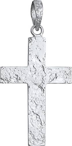 Matt Herren bestellen Gehämmert - Kreuz Anhänger Silber KUZZOI in 925 silber 92868902