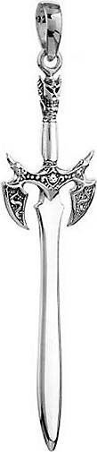 KUZZOI Anhänger Herren Schwert Symbol 925 Silber in silber bestellen -  96171301