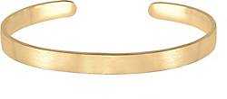 KUZZOI Armband Basic Armreif Bangle matt 925 Sterling Silber in gold  bestellen - 92994903