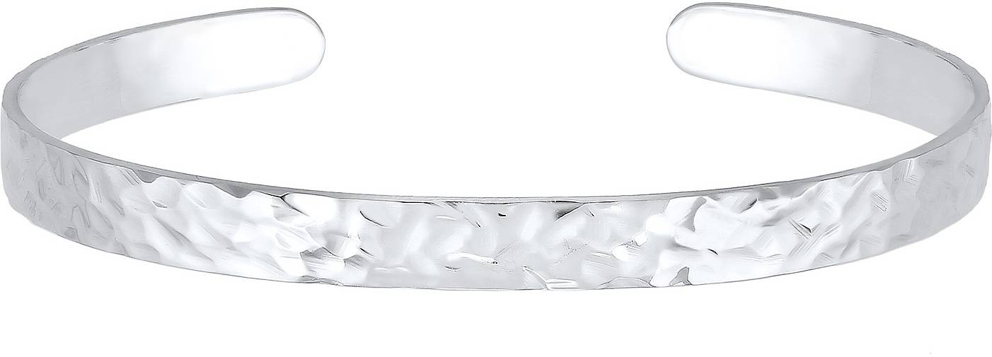 KUZZOI Armband Basic Armreif Bangle matt 925 Sterling Silber in silber  bestellen - 92994902