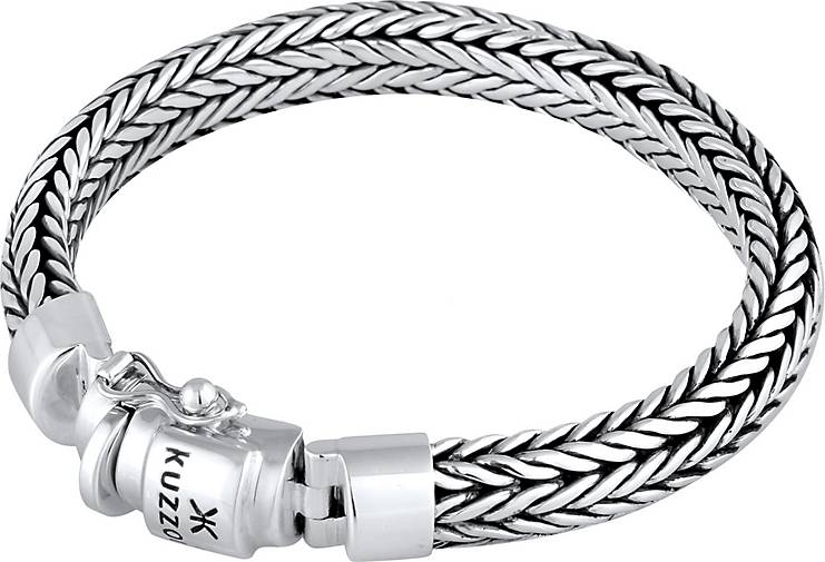 KUZZOI Armband Herren Kastenverschluss in bestellen 92932901 925 - Silber Cool silber Basic