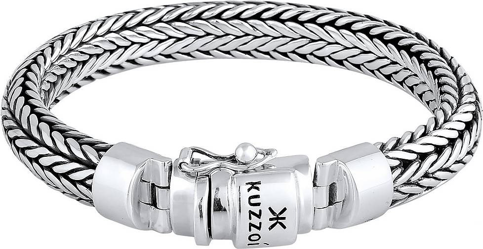 KUZZOI Armband Herren Kastenverschluss Cool - silber 92932901 bestellen in Basic Silber 925