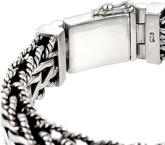 KUZZOI Armband in silber Silber Gliederkette 925er 93303301 - Panzerarmband Herren bestellen