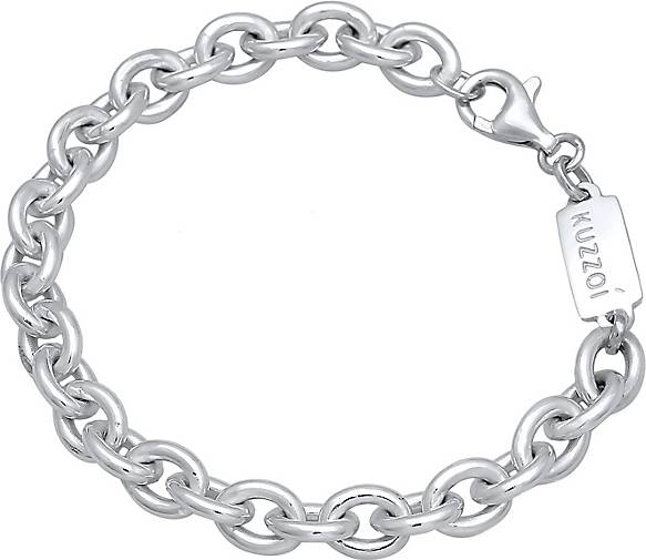 KUZZOI Armband silber 78043601 bestellen - Herren Rundanker in Silber Massiv 925