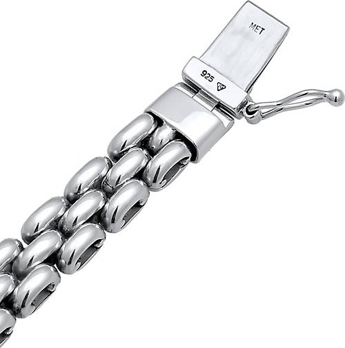 Herren Armband - in Trend Chain KUZZOI bestellen 98224601 silber 925 Silber Oxidiert Chunky