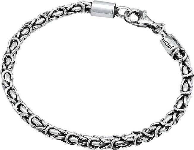 KUZZOI Armband Königskette Basic 925 Silber in silber bestellen - 74308201 | Silberarmbänder