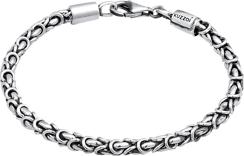 KUZZOI Armband Königskette Basic 925 Silber in silber bestellen - 74308201