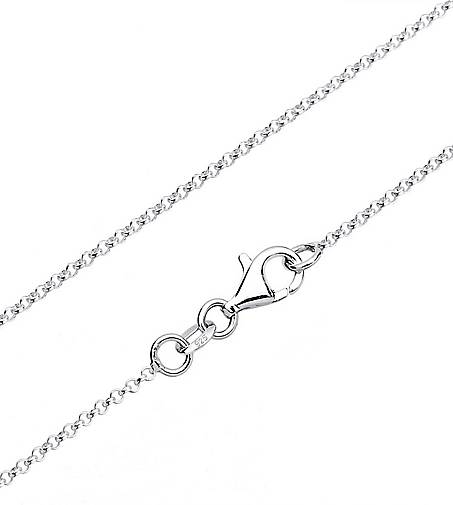KUZZOI Halskette Herren 925 92978301 bestellen Casual in Silber Feder Basic Anhänger - silber