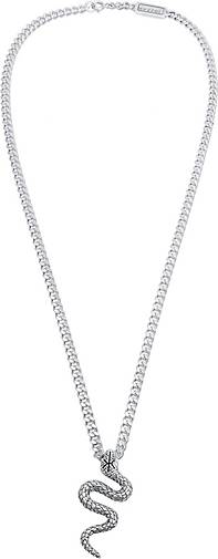 KUZZOI Halskette Herren Panzerkette Schlange Massiv in 925 Silber in silber  bestellen - 92869901 | Silberketten