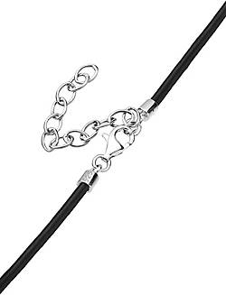 Silber silber - bestellen KUZZOI Pfeil in Arrow 96903401 Echtleder Halskette 925 Spitze Anhänger
