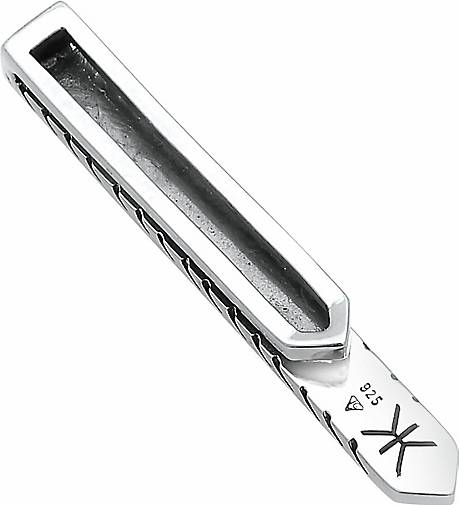 KUZZOI Krawattennadel V-Linie Oxidiert Zeitlos Business 925 Silber in silber  bestellen - 96562301 | Krawattennadeln