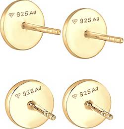Herren Kreis in Set 925 Silber KUZZOI 20456201 Emaille - bestellen Ohrringe gold Geo