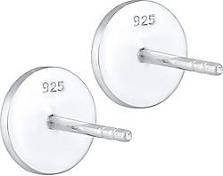 KUZZOI Ohrringe Herren Stecker 93311001 Basic silber Brushed Trend Silber in bestellen - Geo 925