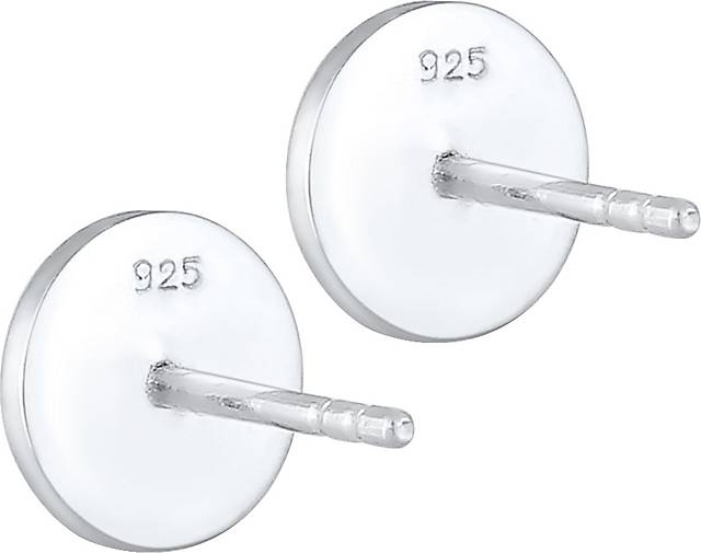 KUZZOI Ohrringe Herren Silber Brushed Trend in silber bestellen 925 - Geo 93311001 Stecker Basic