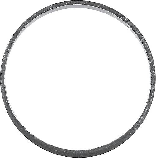 Bandring Freundschaftsring - schwarz Ring in 96910303 bestellen Herrenring 925 Silber KUZZOI