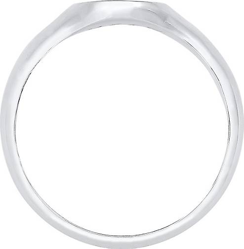 KUZZOI Ring Basic Cool Siegelring Herren Matt 925 Silber in silber  bestellen - 92869103