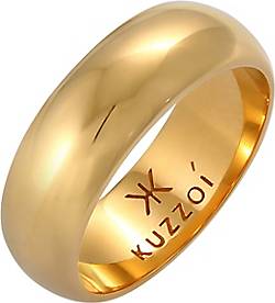 KUZZOI Ring Herren Bandring Basic Breit Glatt Rund 925 Silber KUZZOI Ring Herren Bandring Basic Breit Glatt Rund 925 Silber