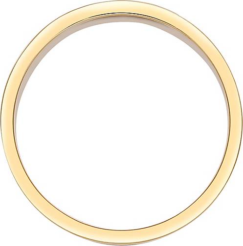 Basic bestellen Geo gold - KUZZOI Bandring 92868802 Herren Silber Emaille Ring in Casual 925