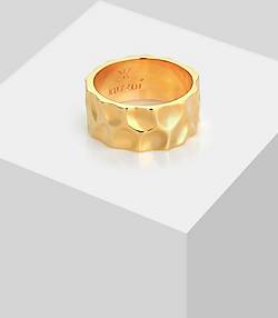 KUZZOI Ring Herren Geschmiedet 96563201 gold Bandring Silber - in Used bestellen 925 Look