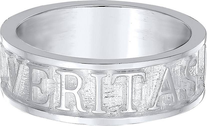 bestellen KUZZOI Ring 925 Schriftzug Herren Silber silber 75058303 in - Bandring