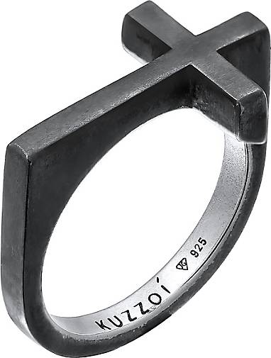 KUZZOI Ring - Herren Kreuz Schlicht silber Silber bestellen in Modern 925 74463602