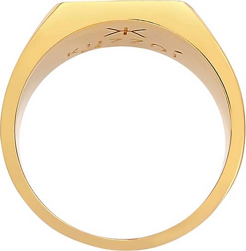 Herren Silber bestellen gold Siegelring Ring 925 92869802 in - Emaille Basic KUZZOI Stern