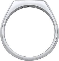 KUZZOI Ring Herren Siegelring Matt Basic Pfeil 925 Silber in silber  bestellen - 92869301