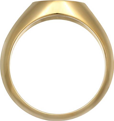 KUZZOI Ring Siegelringmit 23140603 bestellen in gelb 925 Herren Face Silber Smiling - Emaille