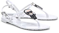 Karl Lagerfeld Sandale WHITE RUBBER Karl Lagerfeld Sandale WHITE RUBBER