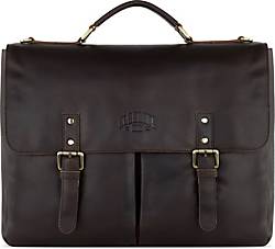 Klondike 1896 Rush Louis Aktentasche Leder 38 cm Laptopfach Klondike 1896 Rush Louis Aktentasche Leder 38 cm Laptopfach