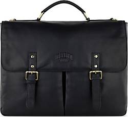 Klondike 1896 Rush Louis Aktentasche Leder 38 cm Laptopfach Klondike 1896 Rush Louis Aktentasche Leder 38 cm Laptopfach