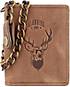 Klondike 1896 Wayne Deer Geldbörse Leder 10 cm