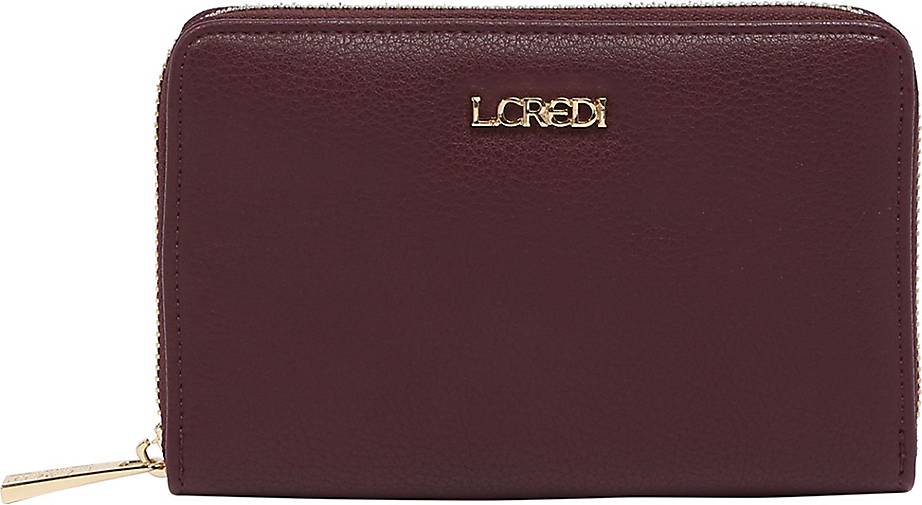 L.CREDI Damen Geldbörse PIA Mit RFID Schutz - Elegante Portemonnaie In Schwarz