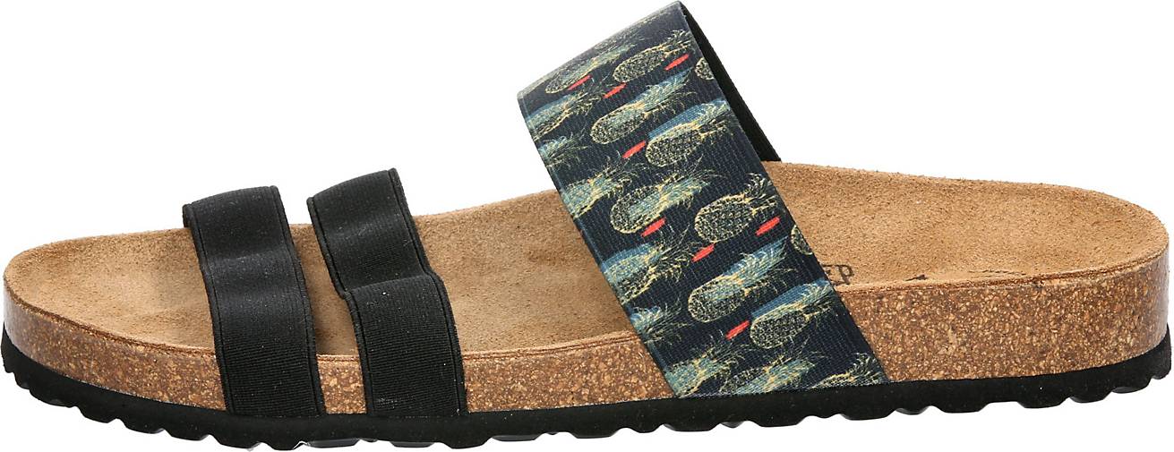 Mules Femme Lico Bioline Stella - Semelle EVA, Intérieur Cuir, Boucle Réglable