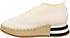 La Strada Weißer Sneaker mit Plateau