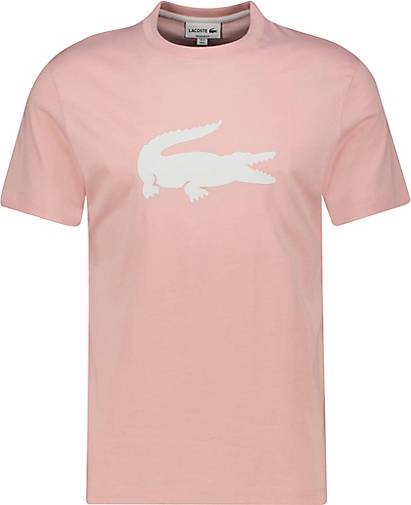 Lacoste Herren T-Shirt Regular Fit in rosa bestellen - 11200504