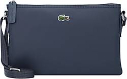 Lacoste, Sac Femme L1212 Umhängetasche 27 Cm in blau, Umhängetaschen für Damen