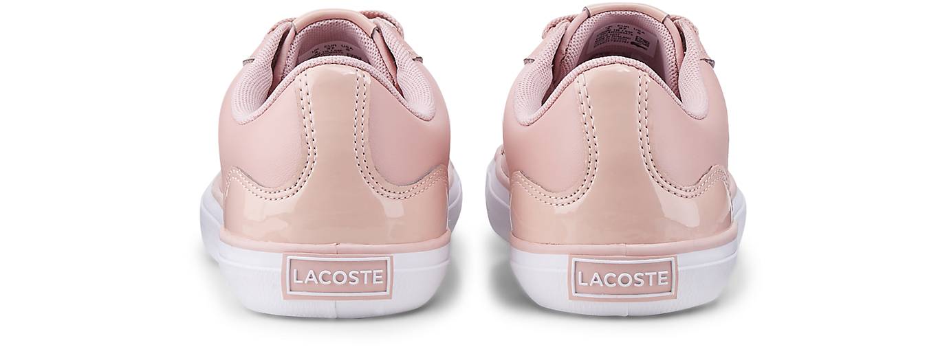 Sneaker LEROND 118 1 Stilvoll und elegant Damen Schuhe rosa weiß Lacoste Sneaker